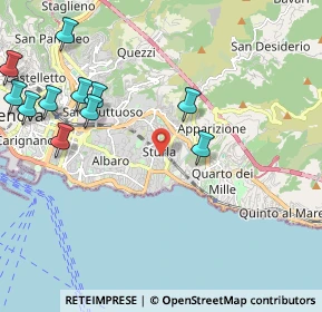 Mappa Via Devoto Luigi, 16147 Genova GE, Italia (2.60909)
