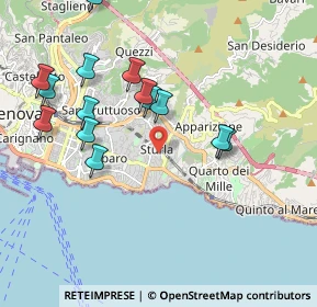 Mappa Via Luigi Devoto, 16131 Genova GE, Italia (2.06286)