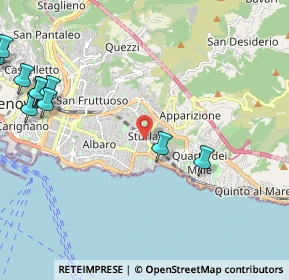 Mappa Via Luigi Devoto, 16147 Genova GE, Italia (3.32333)
