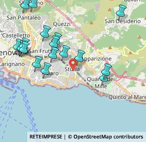 Mappa Via Devoto Luigi, 16147 Genova GE, Italia (2.31167)