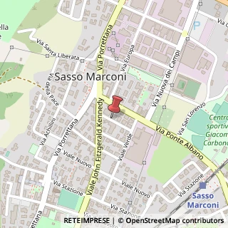 Mappa Via Giacomo Matteotti, 1, 40037 Sasso Marconi, Bologna (Emilia Romagna)