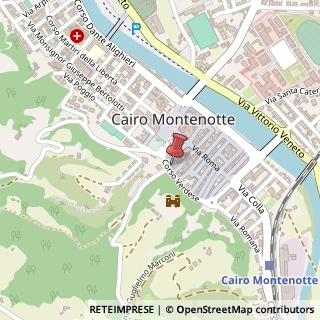 Mappa Corso Verdese, 42, 17014 Cairo Montenotte, Savona (Liguria)