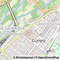 Mapa Cuneo