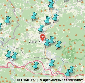 Mappa Piazza Stallani, 17014 Cairo Montenotte SV, Italia (5.378)