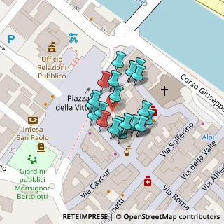 Mappa Piazza della Vittoria, 17014 Cairo Montenotte SV, Italia (0)