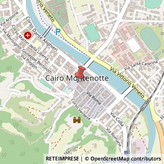Mappa Via Roma,  115, 17014 Cairo Montenotte, Savona (Liguria)