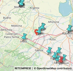 Mappa Via Ripe di Bagnara, 48032 Bagnara di Romagna RA, Italia (23.05778)