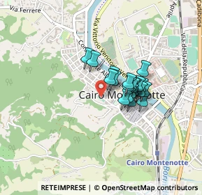 Mappa Corso Berio, 17014 Cairo Montenotte SV, Italia (0.275)