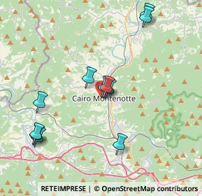 Mappa Corso Berio, 17014 Cairo Montenotte SV, Italia (4.01545)