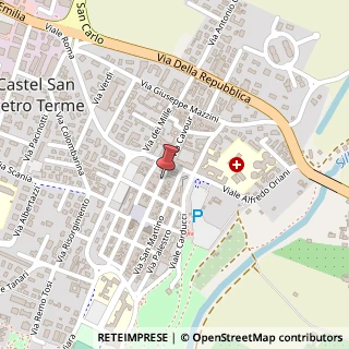 Mappa Via Giacomo Matteotti, 12, 40024 Castel San Pietro Terme, Bologna (Emilia Romagna)