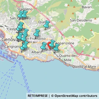 Mappa Via Eleonora Duse, 16147 Genova GE, Italia (2.22533)