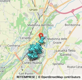 Mappa Via del Fontanone, 12100 Cuneo CN, Italia (1.67529)