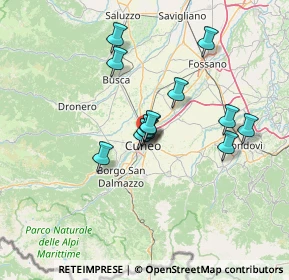 Mappa Via del Fontanone, 12100 Cuneo CN, Italia (10.92154)