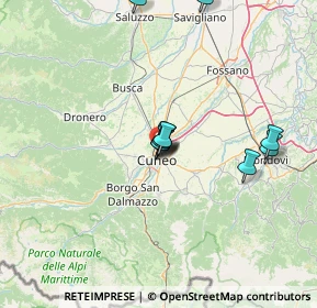 Mappa Via del Fontanone, 12100 Cuneo CN, Italia (15.57273)