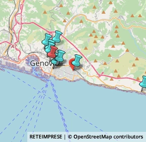 Mappa Viale Arezzo, 16146 Genova GE, Italia (3.94308)
