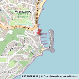 Mappa Lungomare Stati Uniti, 24, 16011 Arenzano, Genova (Liguria)