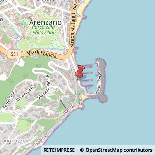 Mappa Via del Porto, 6, 16011 Arenzano, Genova (Liguria)