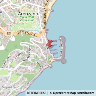 Mappa Via del Porto, 4, 16011 Arenzano, Genova (Liguria)