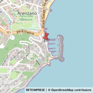 Mappa Via Fabrizio de Andr?, 16011 Arenzano GE, Italia, 16011 Arenzano, Genova (Liguria)