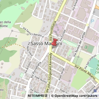 Mappa Via Cervetta, 12, 40037 Sasso Marconi, Bologna (Emilia Romagna)