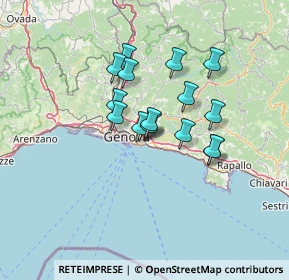 Mappa Via Sagrado, 16147 Genova GE, Italia (10.35667)