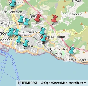 Mappa Via Gorizia, 16147 Genova GE, Italia (2.25462)