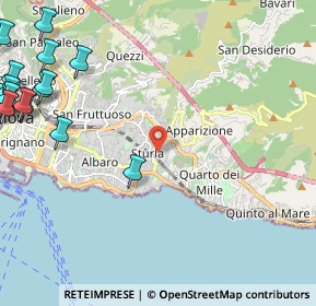 Mappa Via Sagrado, 16147 Genova GE, Italia (3.59056)