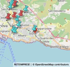 Mappa Via Gorizia, 16147 Genova GE, Italia (2.88071)