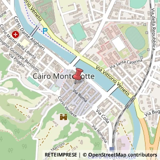 Mappa Via dei Portici, 18, 17014 Cairo Montenotte, Savona (Liguria)