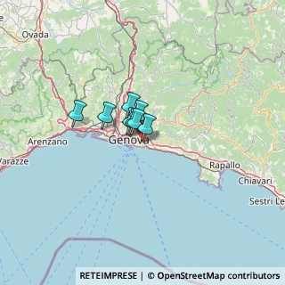 Mappa Via Angelo Orsini, 16147 Genova GE, Italia (22.21636)