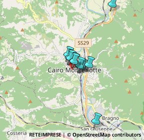 Mappa Via Monsignor Bertolotti, 17014 Cairo Montenotte SV, Italia (0.96364)