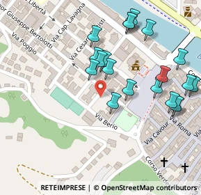 Mappa Via Monsignor Bertolotti, 17014 Cairo Montenotte SV, Italia (0.1325)