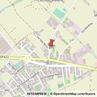 Mappa Via San Bernardo, 5, 12010 Bernezzo, Cuneo (Piemonte)