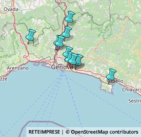 Mappa Via Guido Gozzano, 16131 Genova GE, Italia (9.19091)