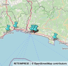 Mappa Via Guido Gozzano, 16131 Genova GE, Italia (22.70538)