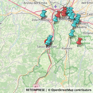 Mappa Via IV Novembre, 40037 Sasso Marconi BO, Italia (10.348)