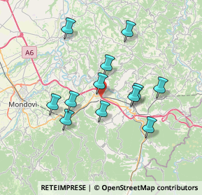 Mappa Via Autostrada, 12076 Lesegno CN, Italia (6.52333)