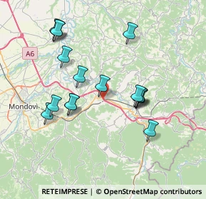 Mappa Via Autostrada, 12076 Lesegno CN, Italia (7.32938)