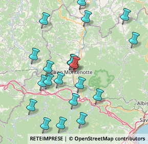 Mappa Borgo Gramsci, 17014 Cairo Montenotte SV, Italia (8.7395)