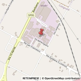 Mappa Via del Lavoro, 4, 48033 Cotignola, Ravenna (Emilia Romagna)