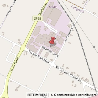 Mappa Via dell'Artigiano, 2, 48032 Cotignola, Ravenna (Emilia Romagna)