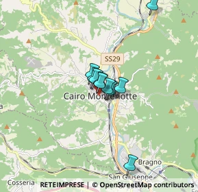 Mappa Via di Vittorio, 17014 Cairo Montenotte SV, Italia (0.95091)