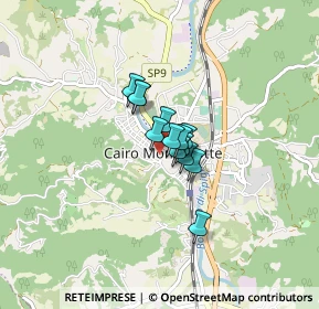 Mappa Via di Vittorio, 17014 Cairo Montenotte SV, Italia (0.40231)