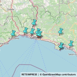 Mappa Passo Don Antonio Roscelli, 16146 Genova GE, Italia (13.96455)
