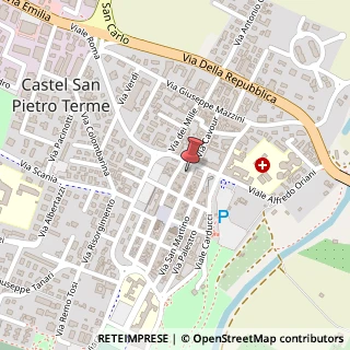 Mappa Via Giacomo Matteotti, 21, 40024 Castel San Pietro Terme, Bologna (Emilia Romagna)
