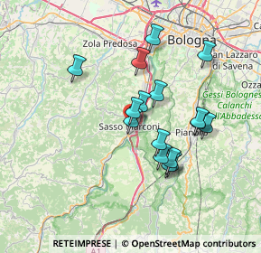 Mappa Via dell'Europa, 40037 Sasso Marconi BO, Italia (6.20125)