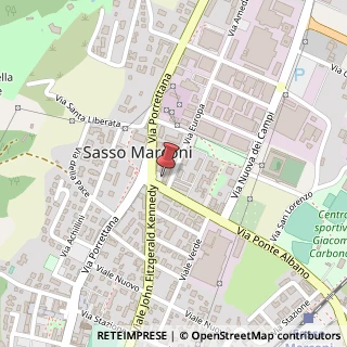 Mappa Via Cervetta, 2, 40037 Sasso Marconi, Bologna (Emilia Romagna)