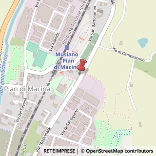 Mappa Via Nazionale, 104, 40065 Pianoro, Bologna (Emilia Romagna)