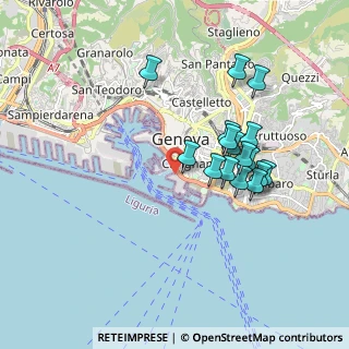 Mappa Via Molo Cagni, 16128 Genova GE, Italia (1.68438)