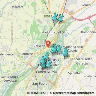 Mappa CAP, 12100 Cuneo CN, Italia (1.69308)